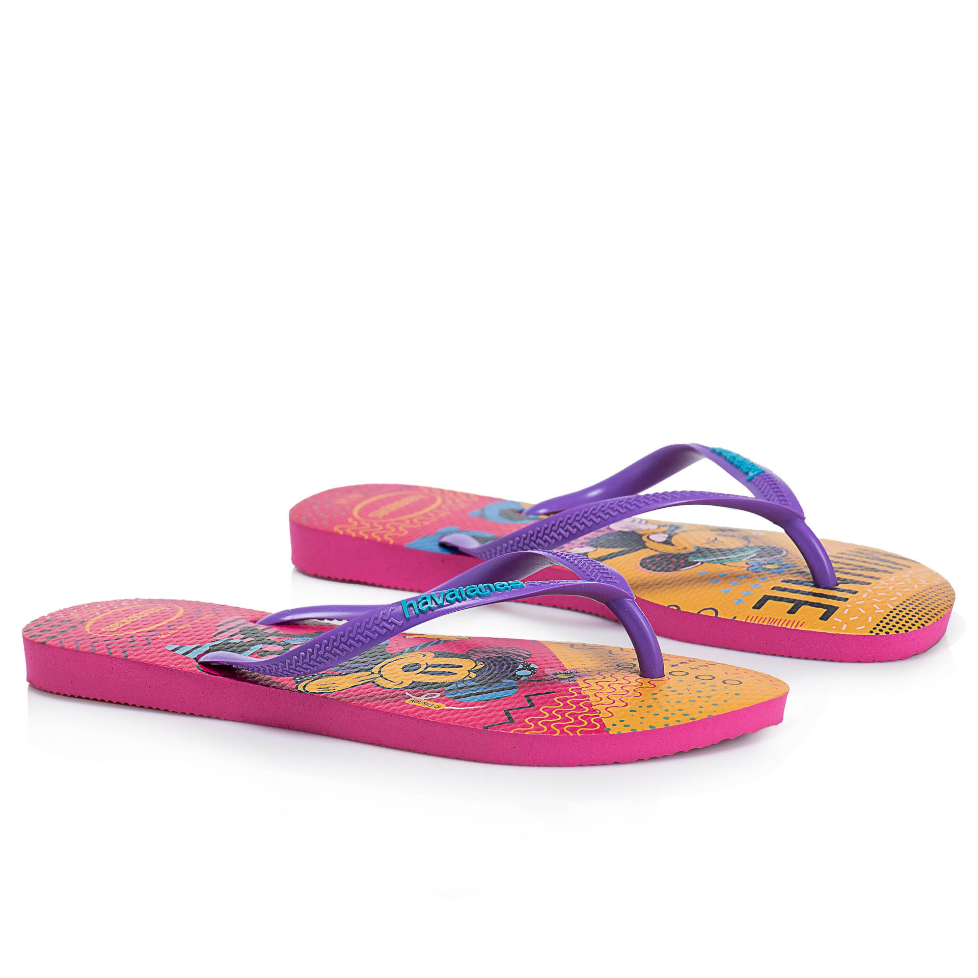 Japonki Havaianas Disney Cool Pink Flux